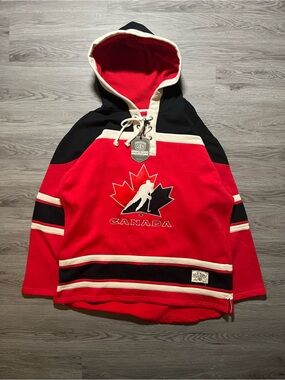 Team Canada Old Time hockey Causeway collection sweater hoodie jersey XL ￼